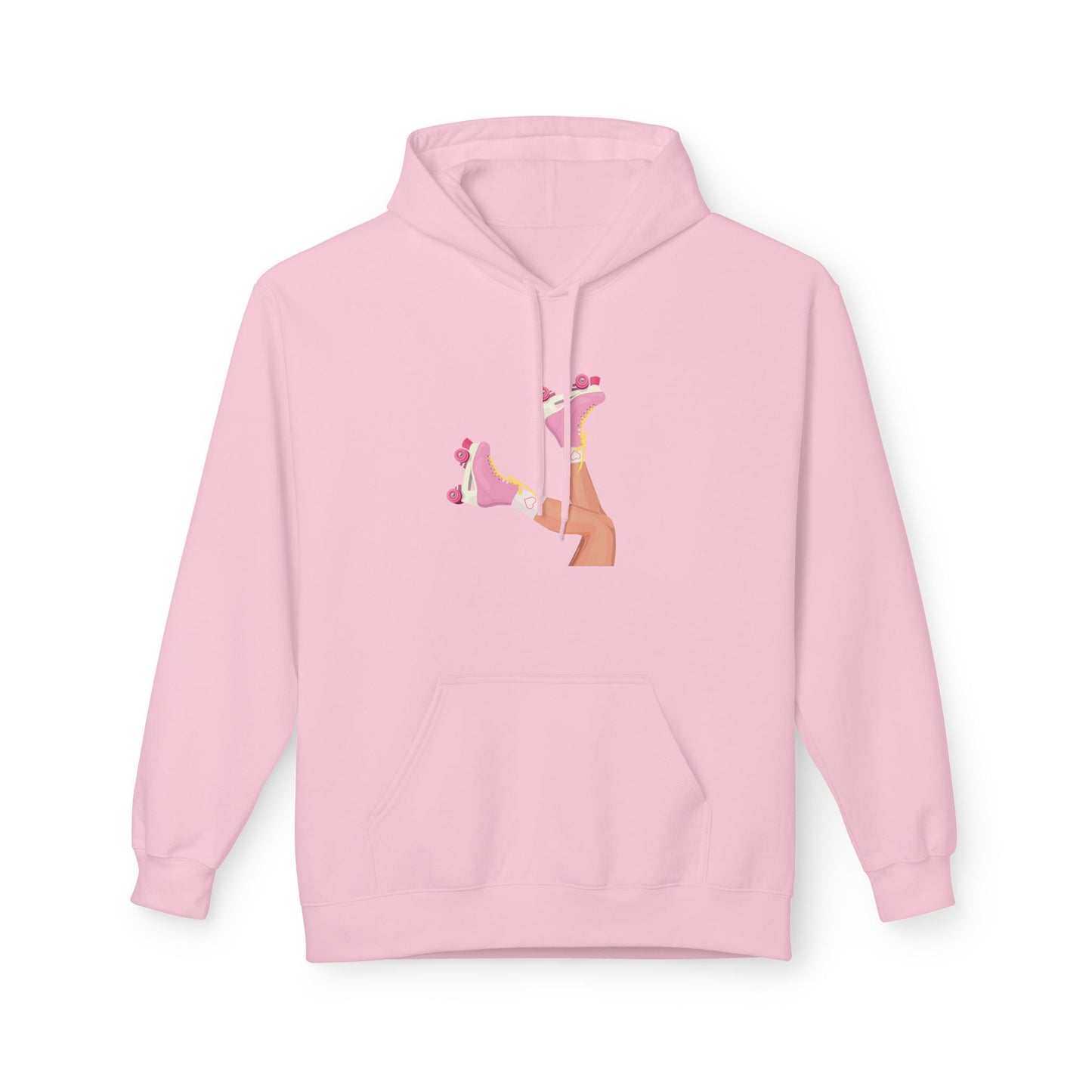 Roller Skates Hoodie | Y2K Aesthetic Sweatshirt | Retro 90s Pullover | Cute Statement Hoodie