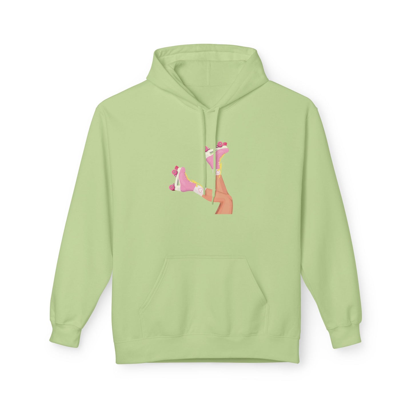 Roller Skates Hoodie | Y2K Aesthetic Sweatshirt | Retro 90s Pullover | Cute Statement Hoodie