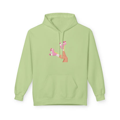Roller Skates Hoodie | Y2K Aesthetic Sweatshirt | Retro 90s Pullover | Cute Statement Hoodie