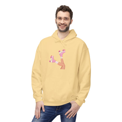 Roller Skates Hoodie | Y2K Aesthetic Sweatshirt | Retro 90s Pullover | Cute Statement Hoodie