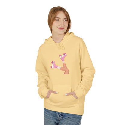 Roller Skates Hoodie | Y2K Aesthetic Sweatshirt | Retro 90s Pullover | Cute Statement Hoodie