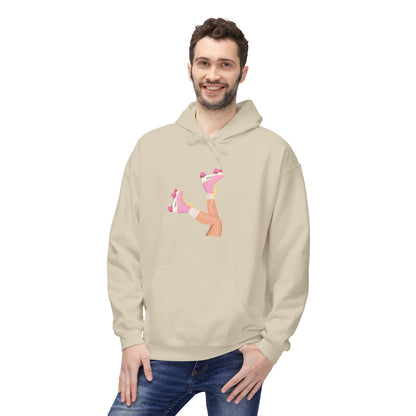 Roller Skates Hoodie | Y2K Aesthetic Sweatshirt | Retro 90s Pullover | Cute Statement Hoodie