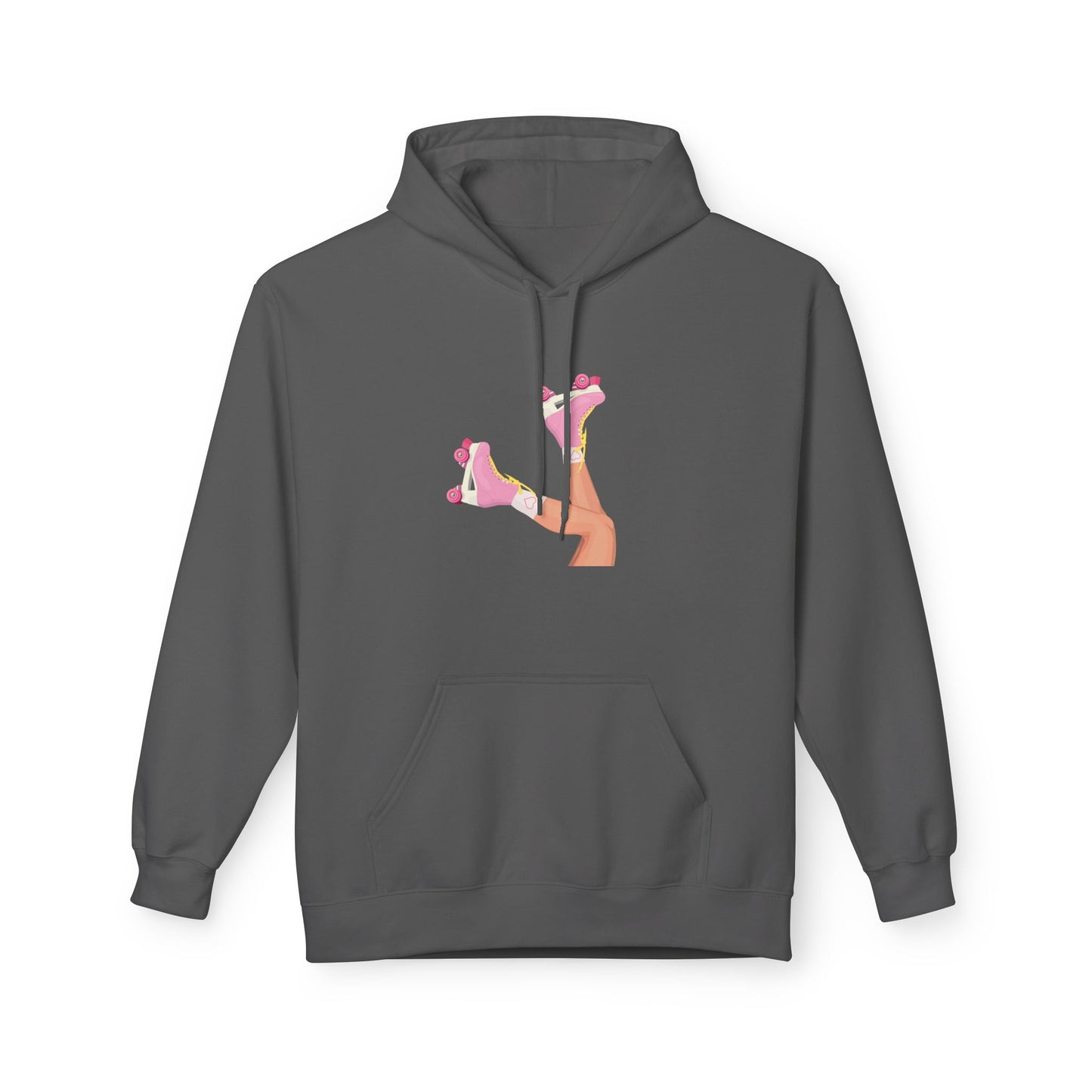Roller Skates Hoodie | Y2K Aesthetic Sweatshirt | Retro 90s Pullover | Cute Statement Hoodie