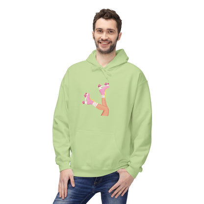 Roller Skates Hoodie | Y2K Aesthetic Sweatshirt | Retro 90s Pullover | Cute Statement Hoodie