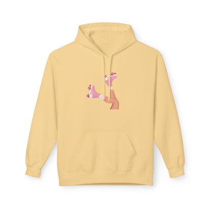 Roller Skates Hoodie | Y2K Aesthetic Sweatshirt | Retro 90s Pullover | Cute Statement Hoodie