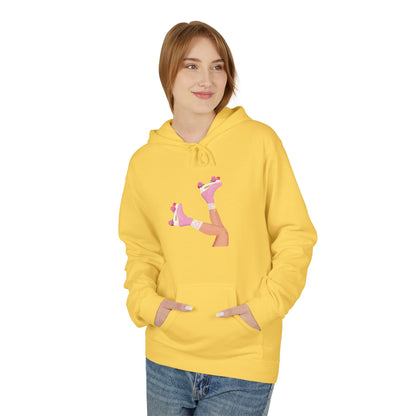Roller Skates Hoodie | Y2K Aesthetic Sweatshirt | Retro 90s Pullover | Cute Statement Hoodie