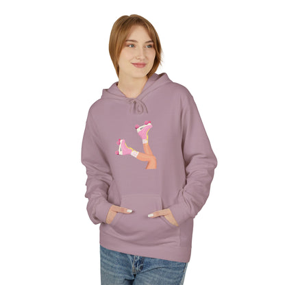 Roller Skates Hoodie | Y2K Aesthetic Sweatshirt | Retro 90s Pullover | Cute Statement Hoodie