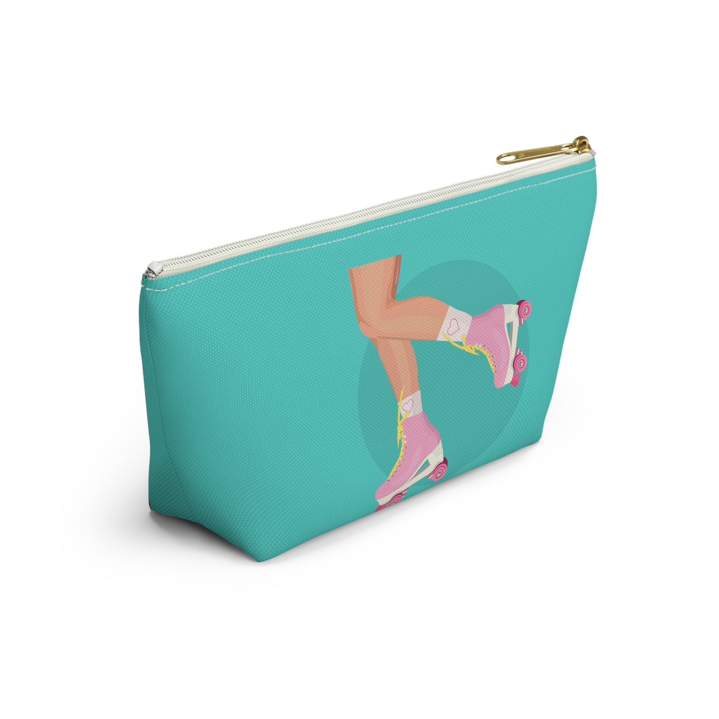 Roller Skates Aesthetic Y2K Makeup Cosmetic Bag | Cute Pencil Case