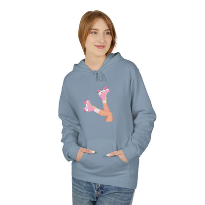 Roller Skates Hoodie | Y2K Aesthetic Sweatshirt | Retro 90s Pullover | Cute Statement Hoodie