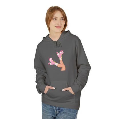 Roller Skates Hoodie | Y2K Aesthetic Sweatshirt | Retro 90s Pullover | Cute Statement Hoodie