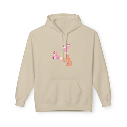 Roller Skates Hoodie | Y2K Aesthetic Sweatshirt | Retro 90s Pullover | Cute Statement Hoodie